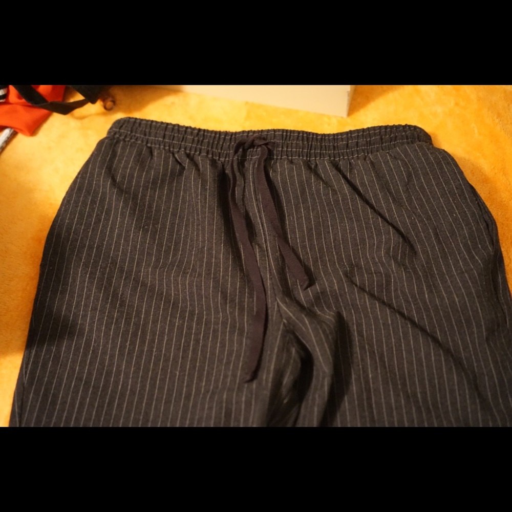 Forever 21 Contemporary Pinstripe Joggers